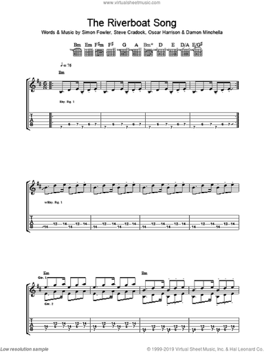 The Riverboat Song