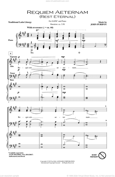 Requiem Aeternam (Rest Eternal)