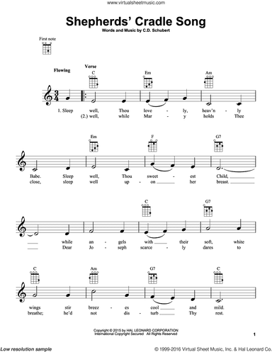 Shepherds' Cradle Song