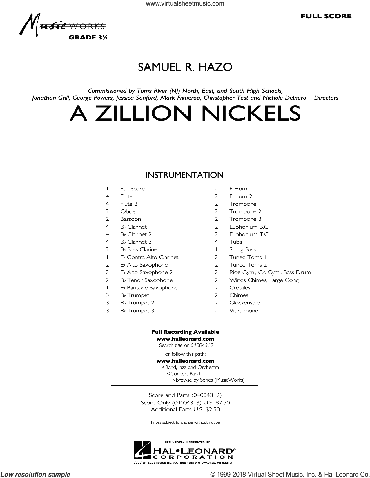 A Zillion Nickels (COMPLETE)