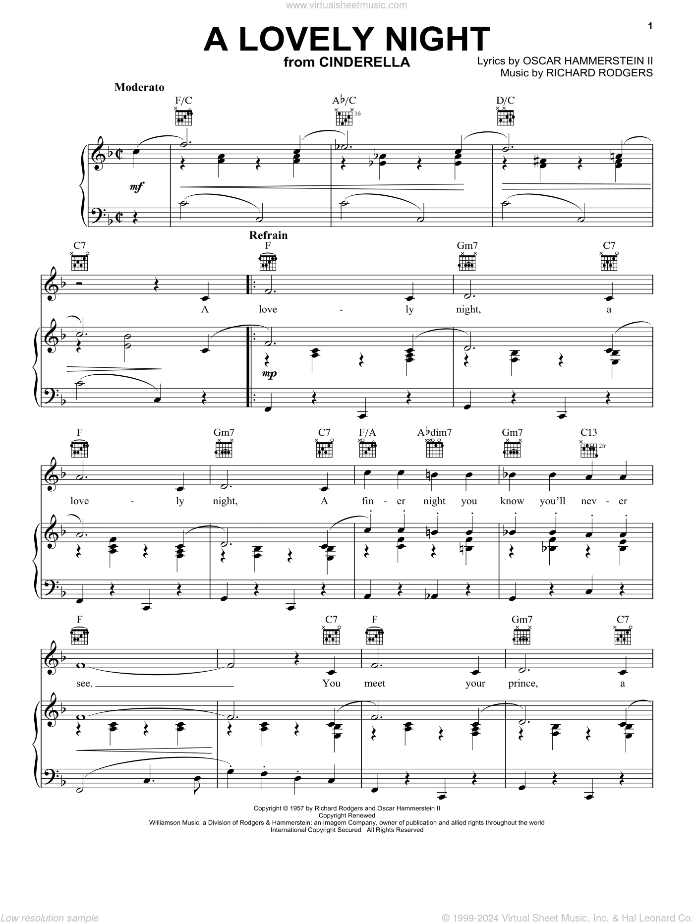 A Lovely Night (from Cinderella)