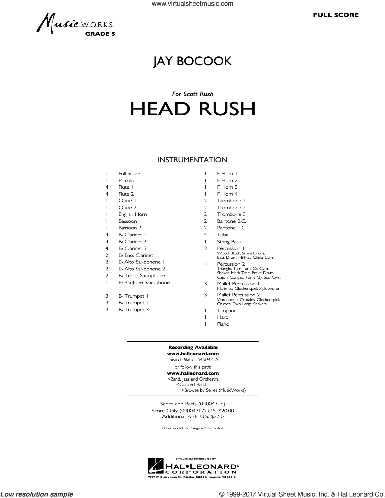 Head Rush (COMPLETE)