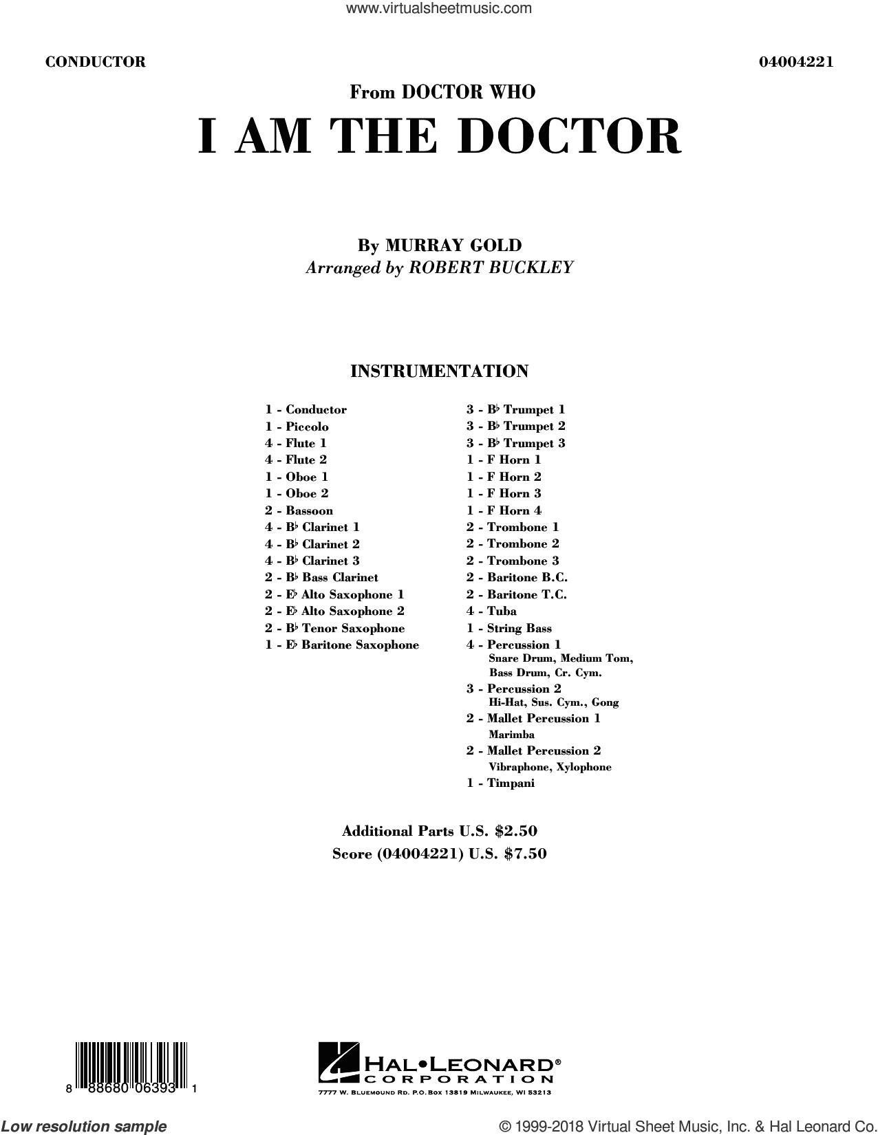 I Am the Doctor (from Doctor Who) (COMPLETE)