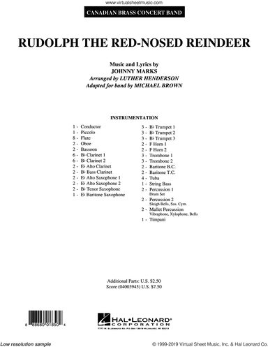 Rudolph the Red-Nosed Reindeer (Canadian Brass)