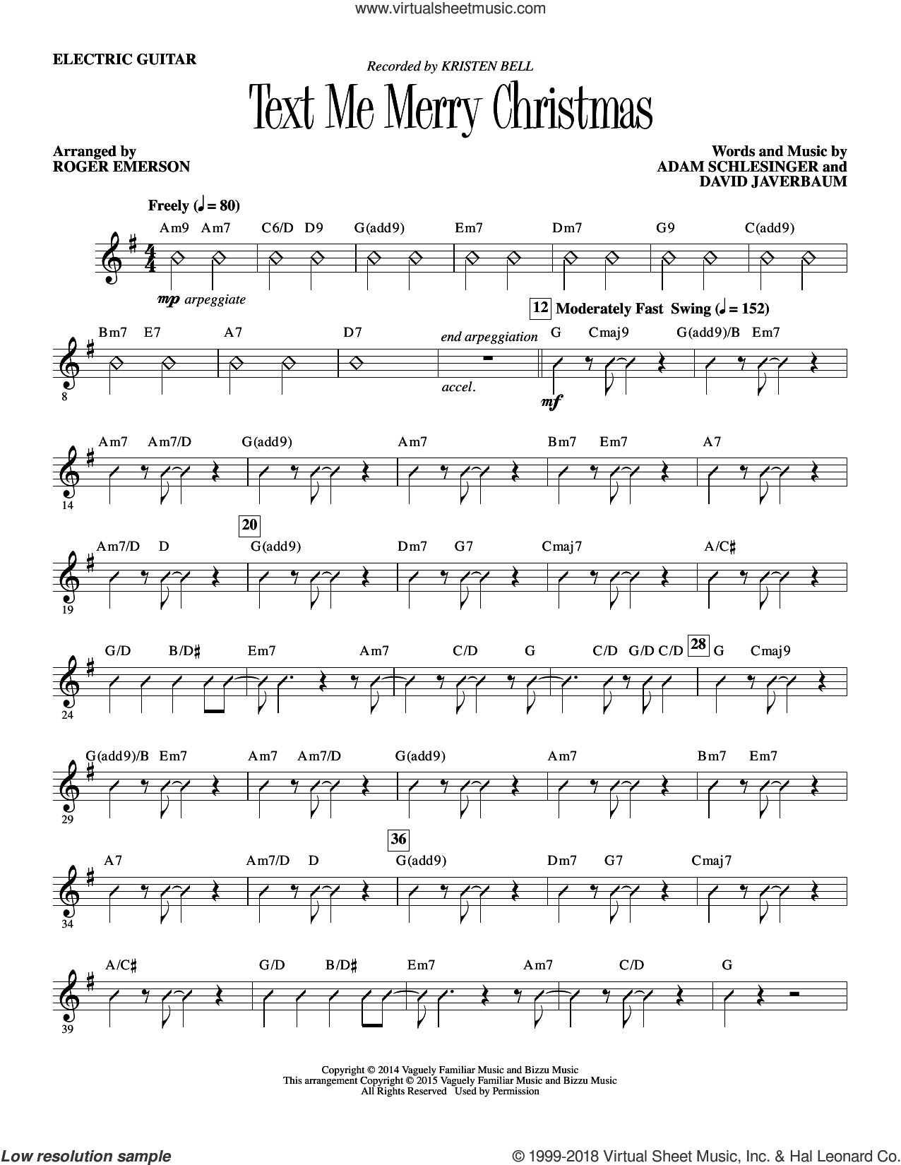 Text Me Merry Christmas (arr. Roger Emerson)