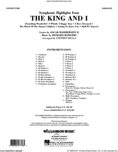 Symphonic Highlights from The King and I
