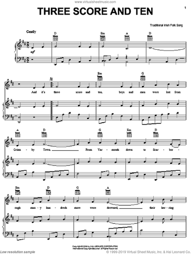 Three Score And Ten