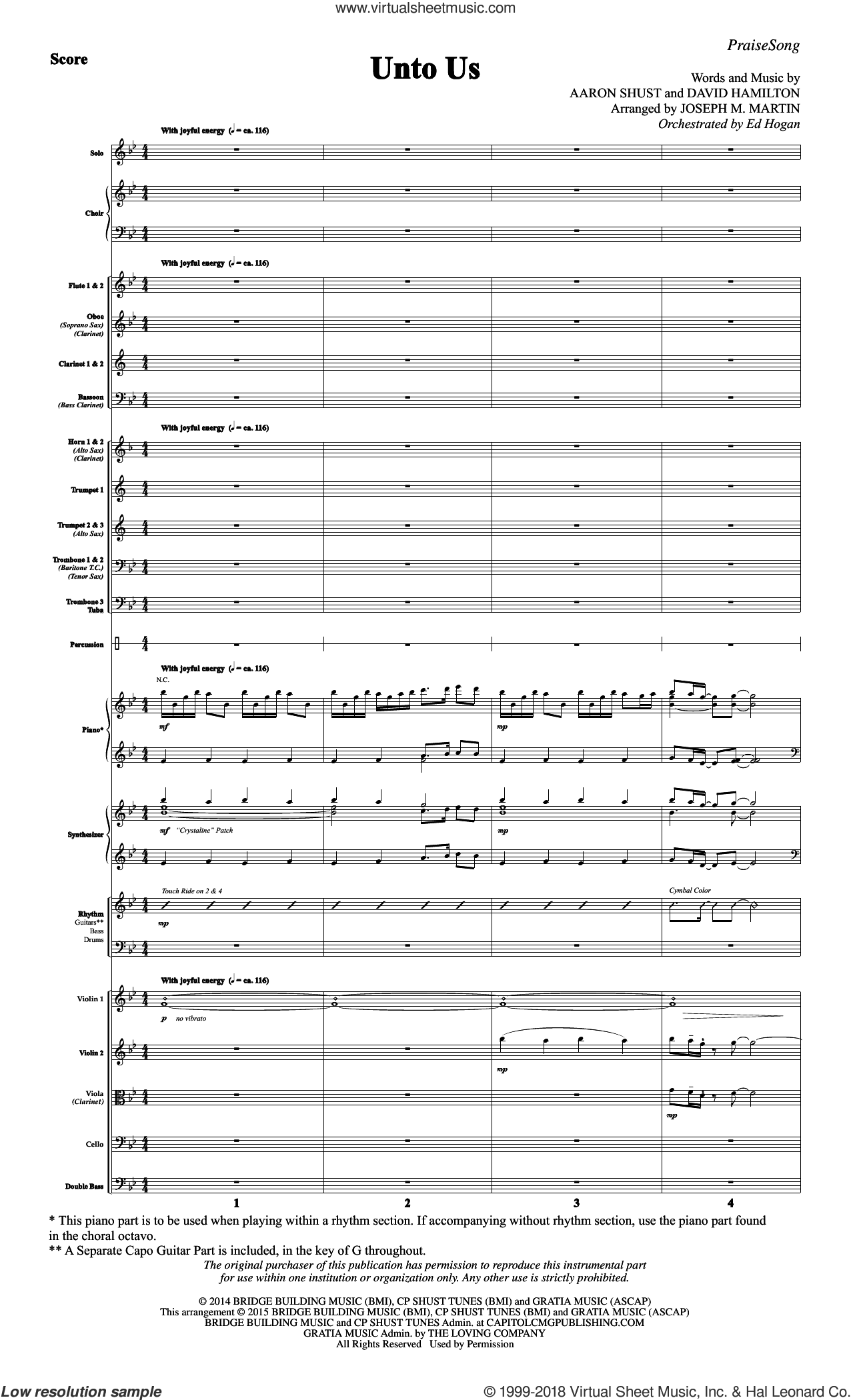 Unto Us (COMPLETE)