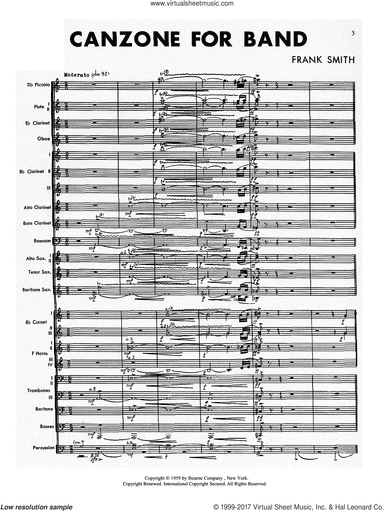 Canzone For Band (COMPLETE)