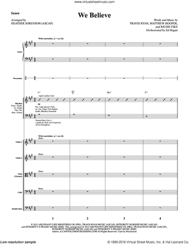 We Believe (arr. Heather Sorenson) (COMPLETE)