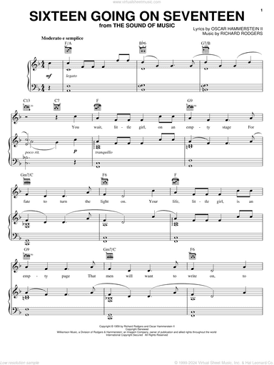 Sixteen Going On Seventeen (from The Sound of Music)