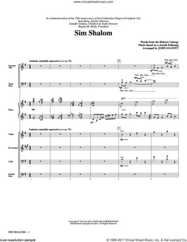Sim Shalom (COMPLETE)