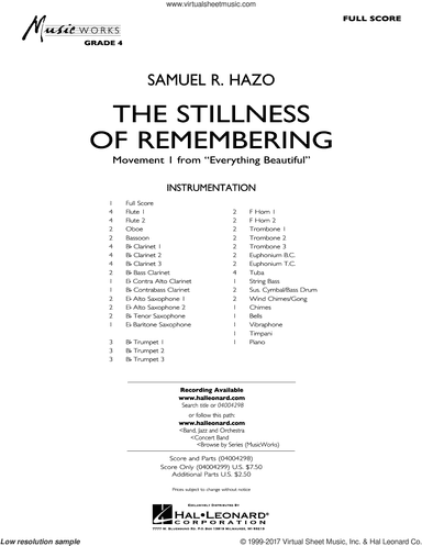 The Stillness of Remembering (COMPLETE)