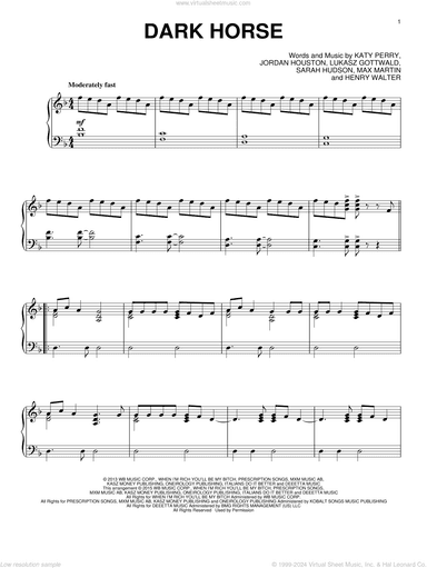 Dark Horse, (intermediate)