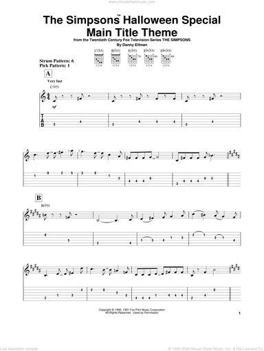 The Simpsons Halloween Special Main Title Theme