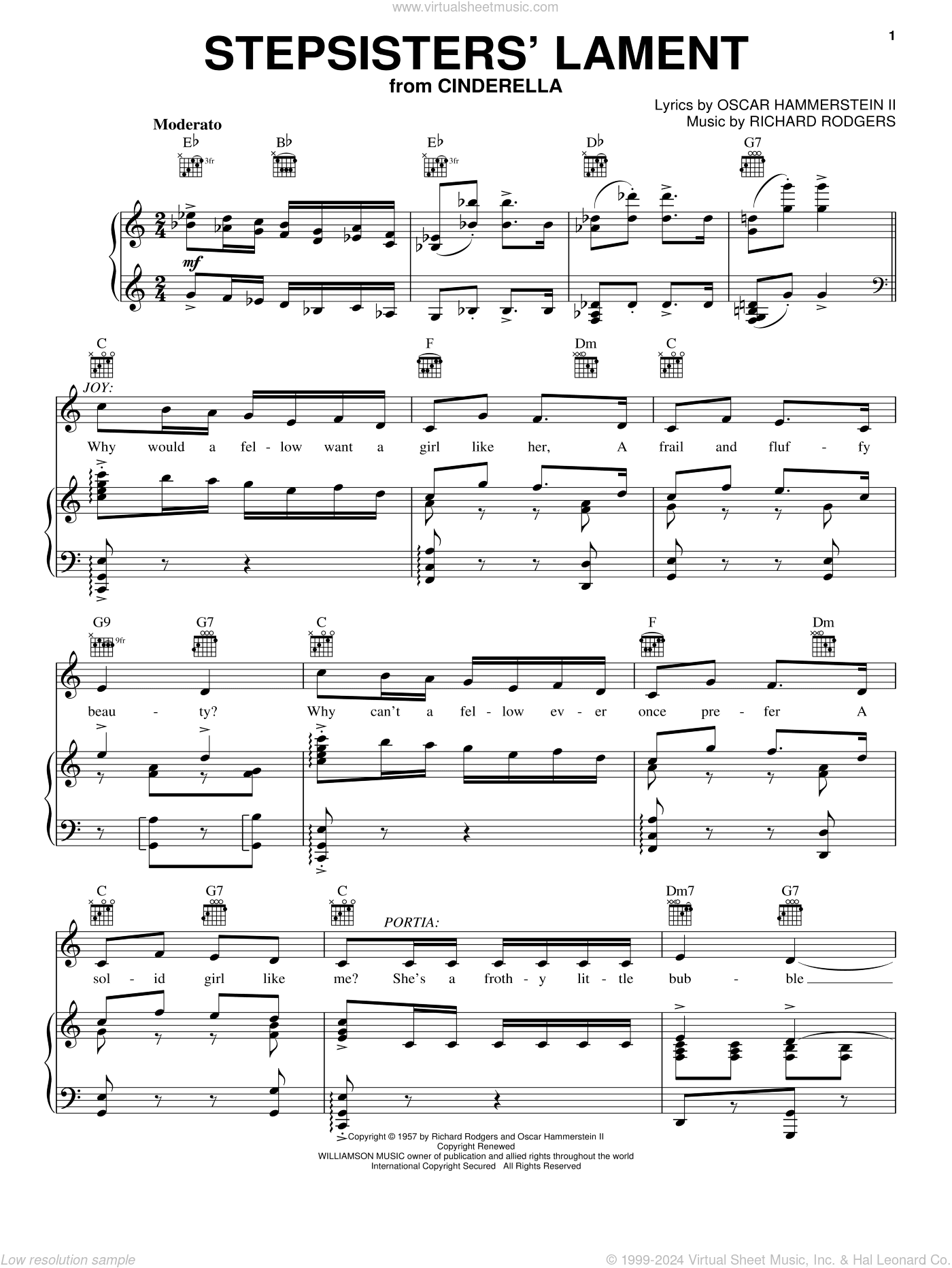 Stepsisters' Lament (from Cinderella)