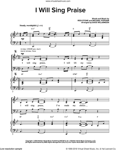 I Will Sing Praise