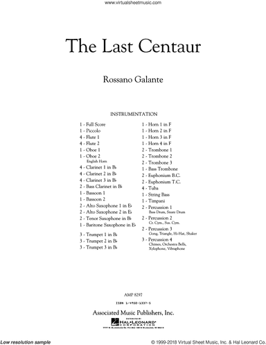 The Last Centaur (COMPLETE)