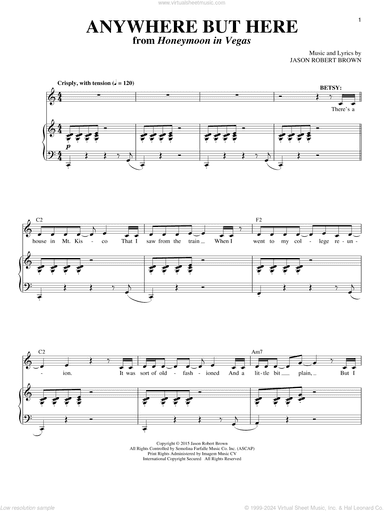 Anywhere But Here (from Honeymoon in Vegas)