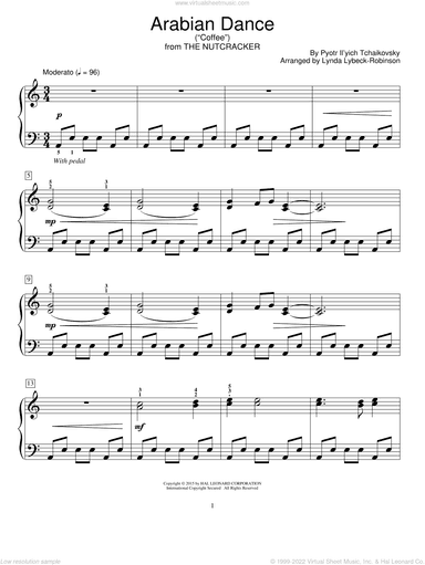 Arabian Dance (Coffee) (arr. Lynda Lybeck-Robinson)