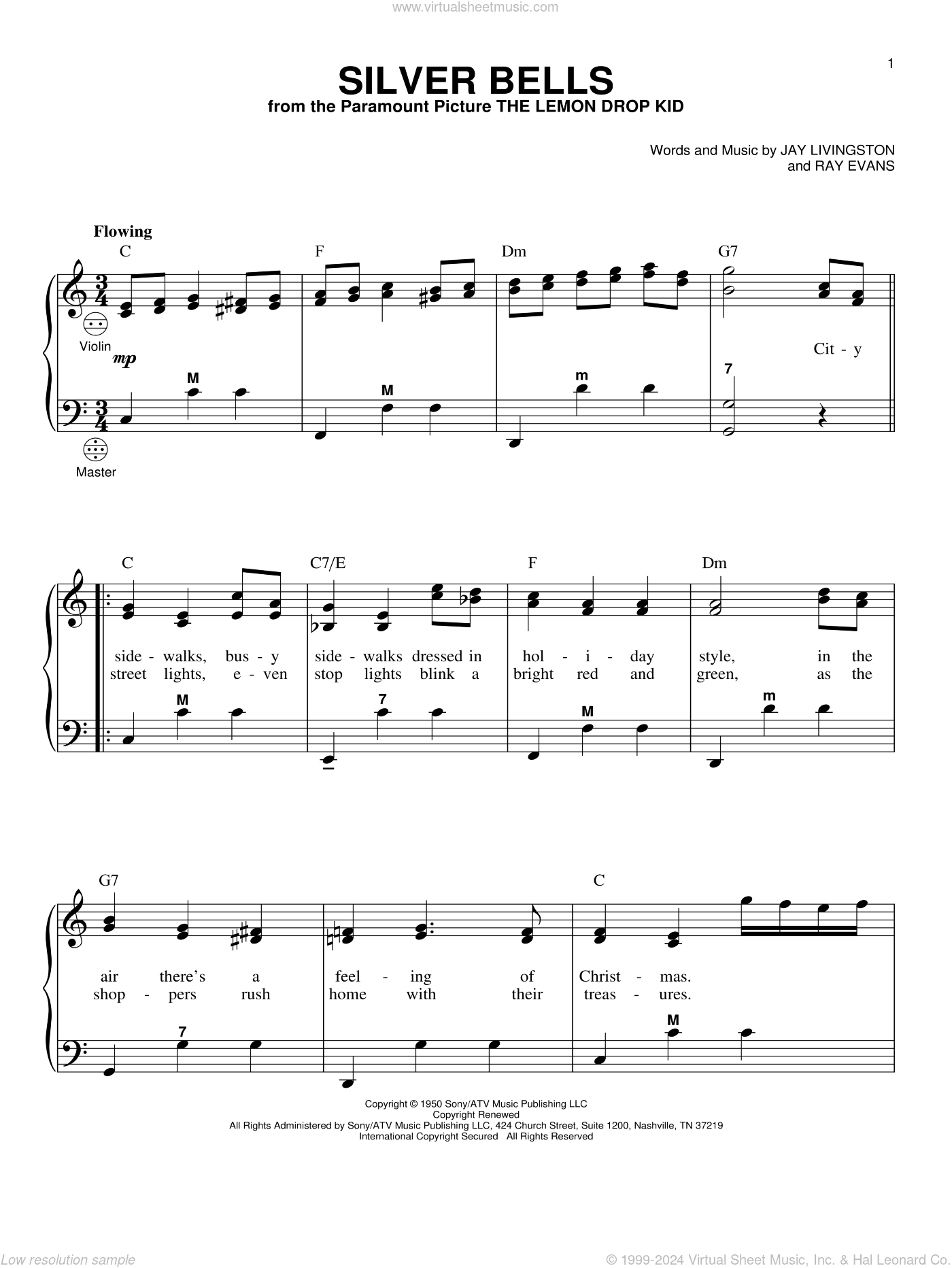 Silver Bells (arr. Gary Meisner)