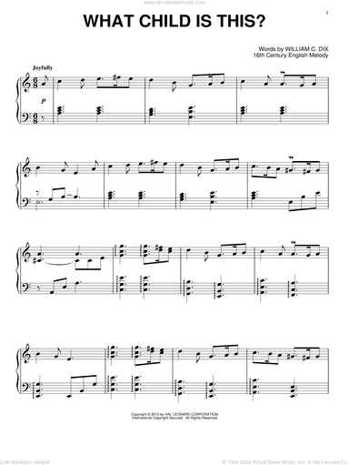 What Child Is This? (arr. David Lantz III)