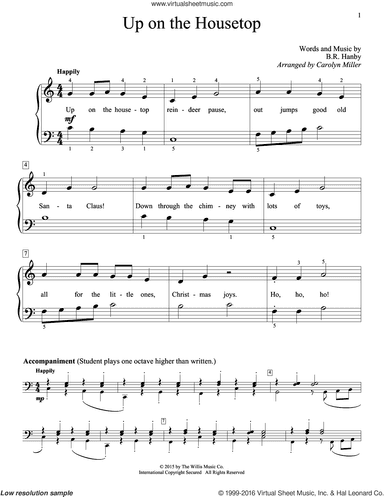 Up On The Housetop (arr. Carolyn Miller)