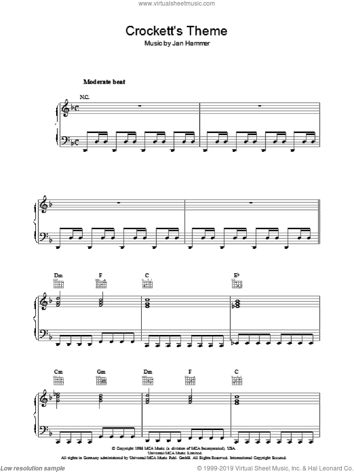 Crockett's Theme (from Miami Vice)