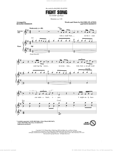 Fight Song (arr. Roger Emerson)