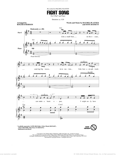 Fight Song (arr. Roger Emerson)