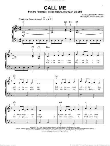 Call Me, (beginner)