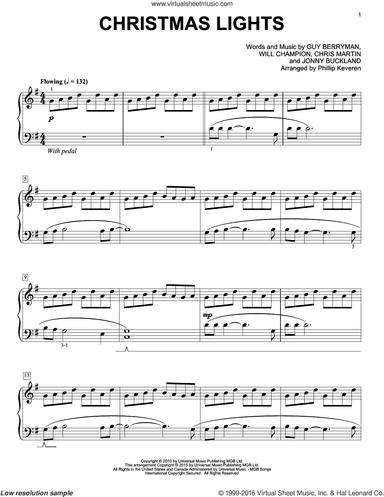 Christmas Lights [Classical version] (arr. Phillip Keveren)