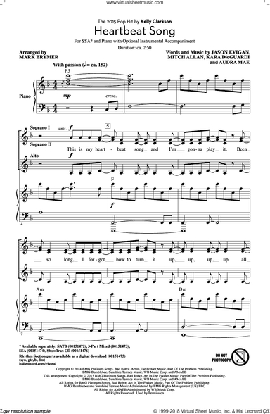 Heartbeat Song (arr. Mark Brymer)