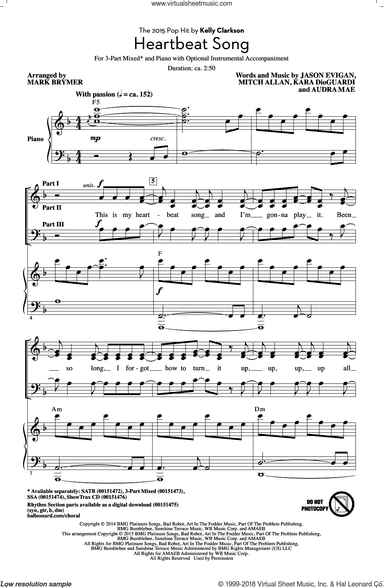 Heartbeat Song (arr. Mark Brymer)