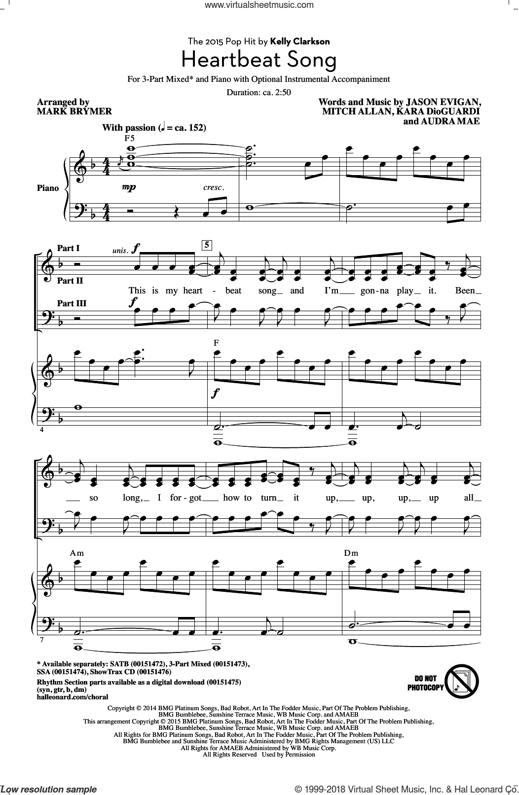 Heartbeat Song (arr. Mark Brymer)