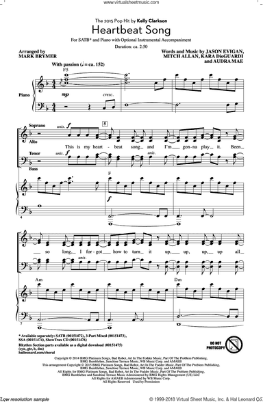 Heartbeat Song (arr. Mark Brymer)