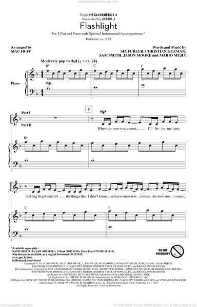 Flashlight (arr. Mac Huff)