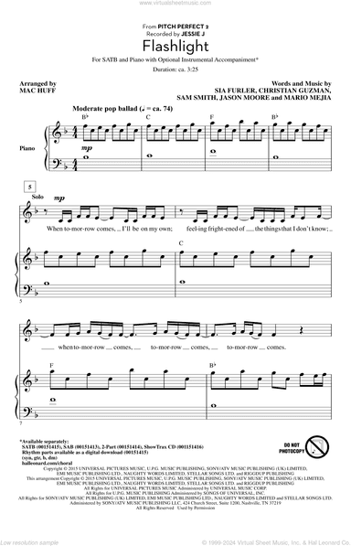 Flashlight (arr. Mac Huff)