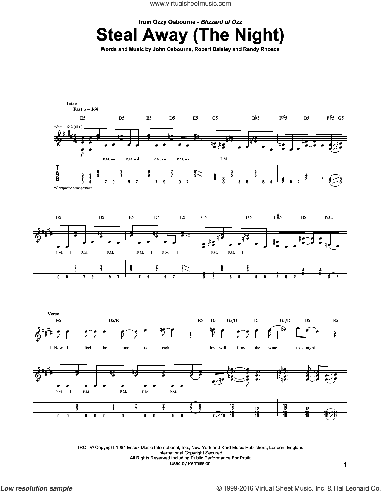Steal Away (The Night)
