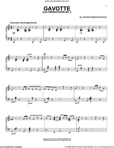 Gavotte [Jazz version]