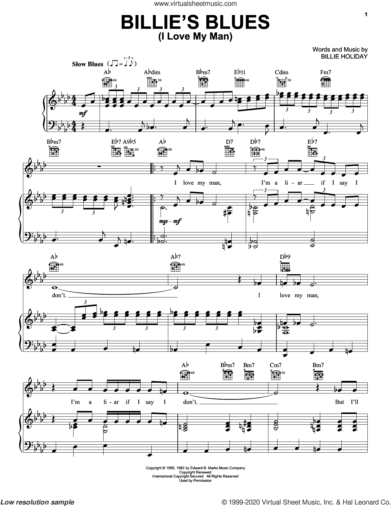 Billie's Blues (I Love My Man)