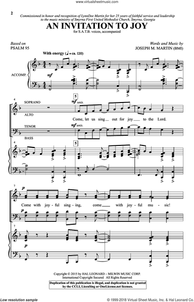 An Invitation To Joy