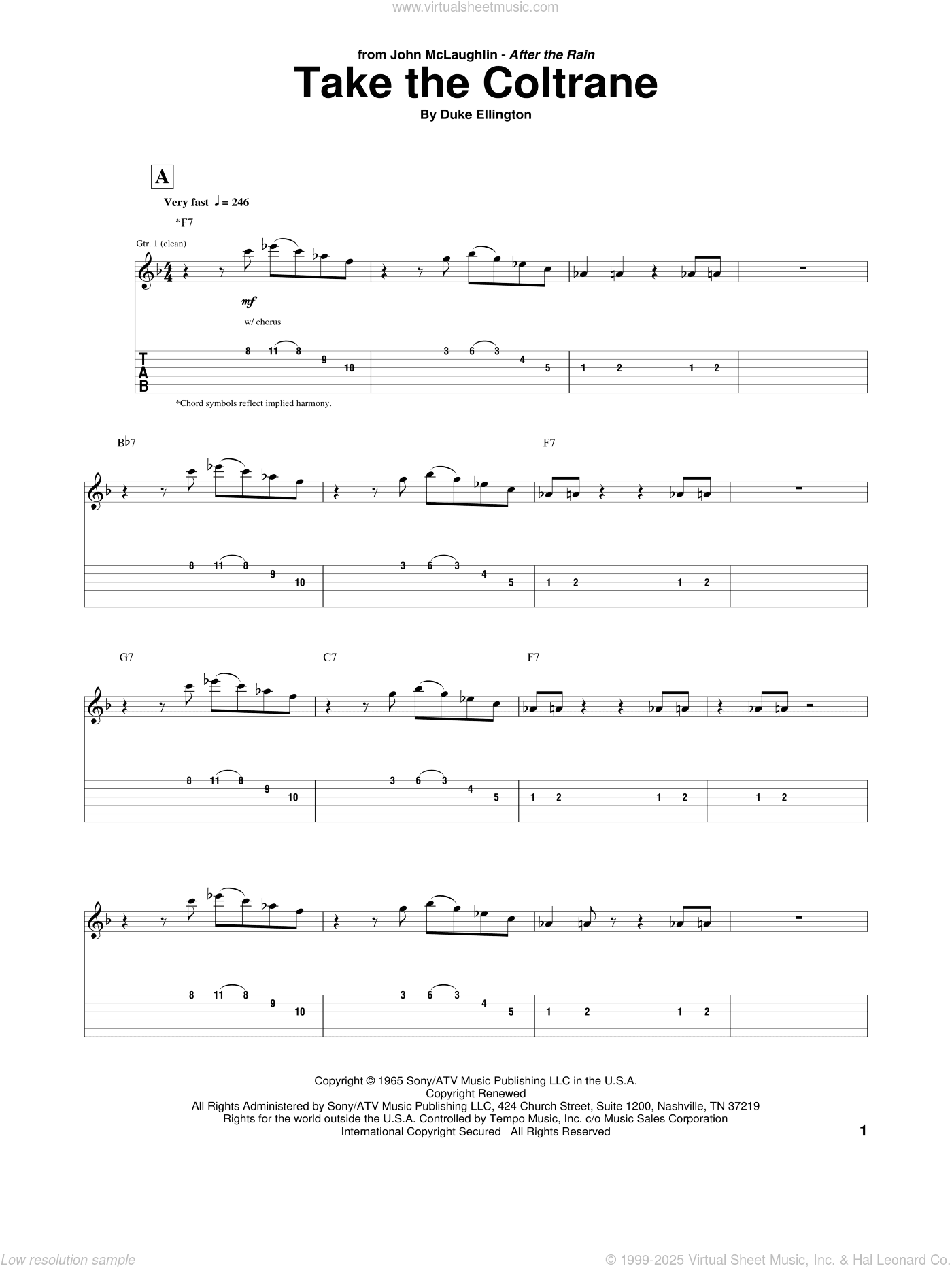 Take The Coltrane