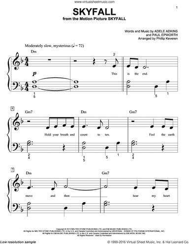 Skyfall (arr. Phillip Keveren)