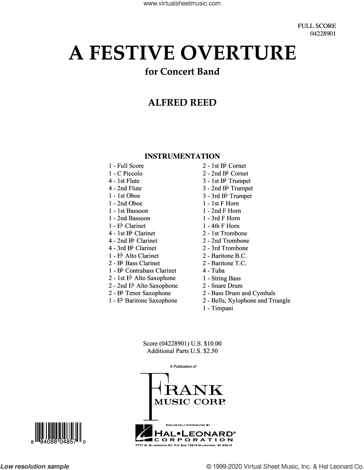 A Festive Overture (COMPLETE)