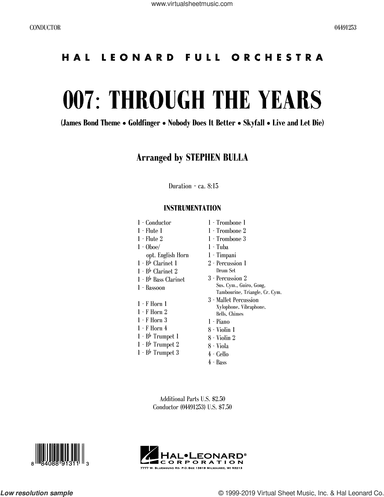 007: Through The Years (COMPLETE)