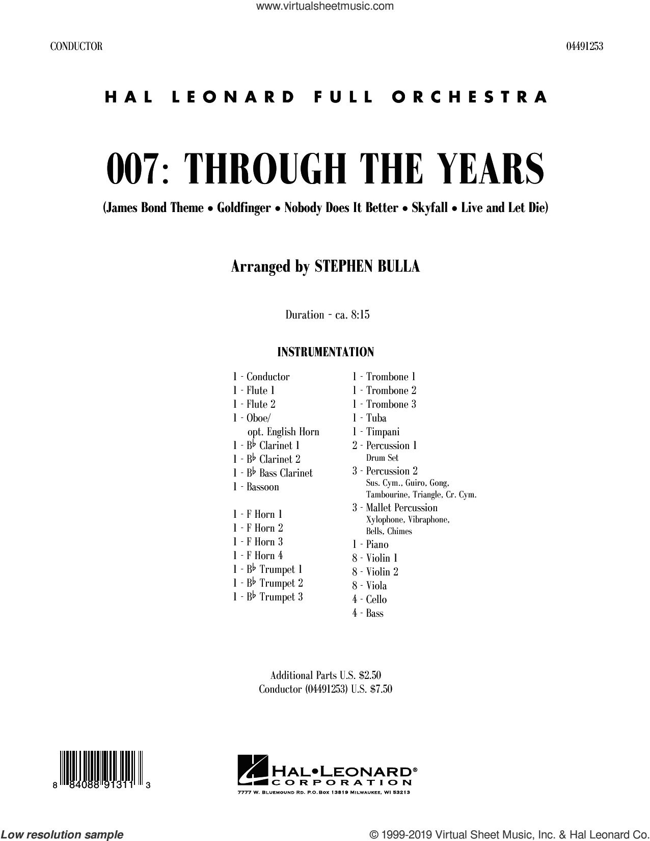 007: Through The Years (COMPLETE)