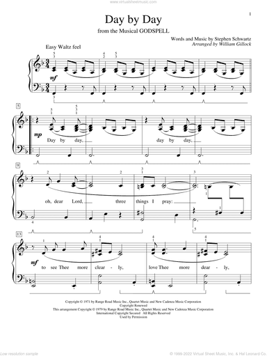 Day By Day (from Godspell)