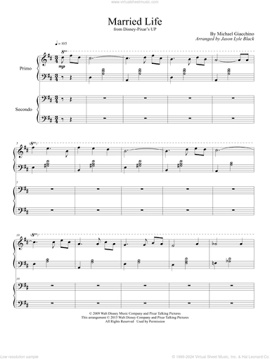 Married Life (from Up) (arr. Jason Lyle Black)