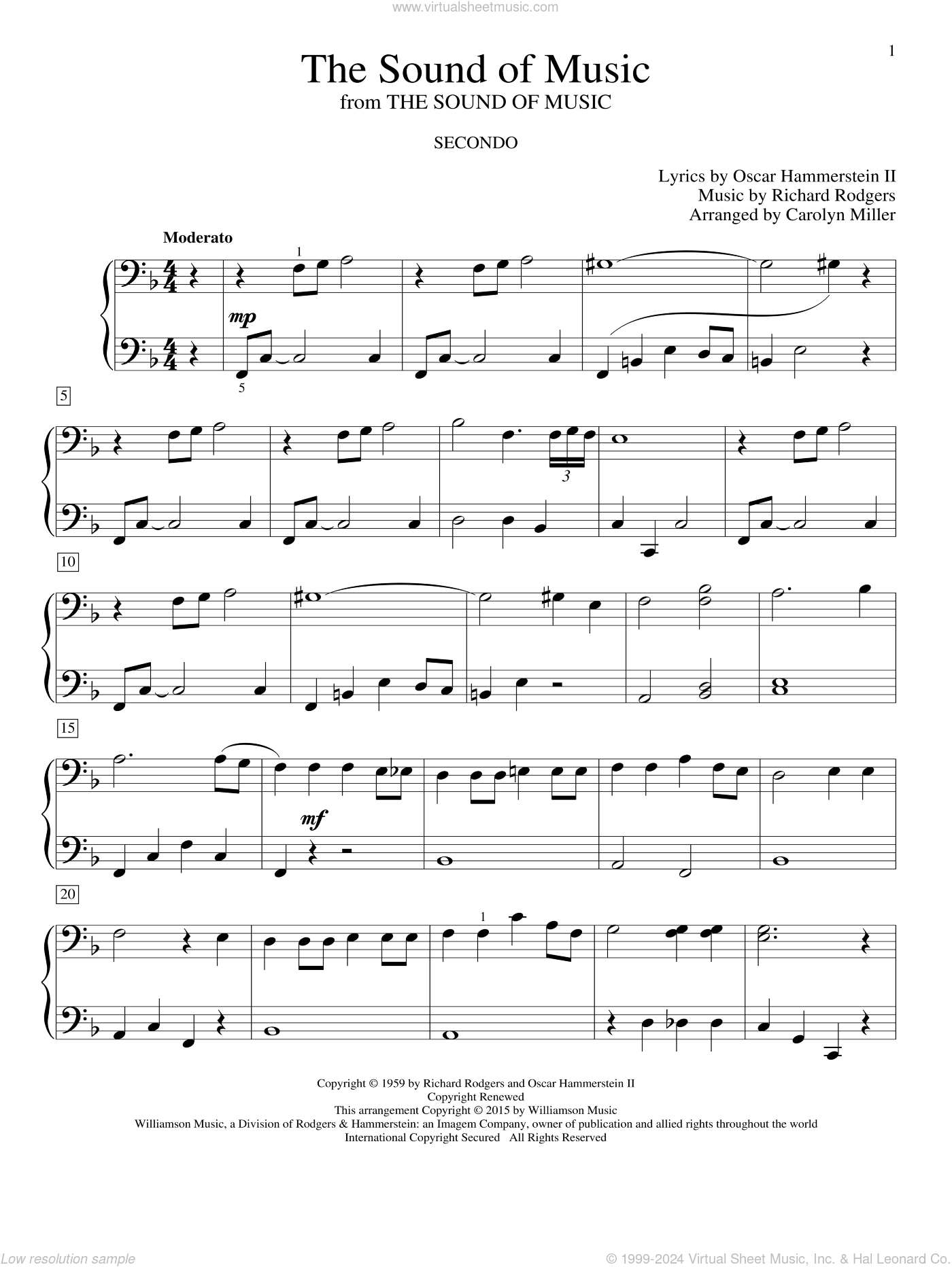 The Sound Of Music (arr. Carolyn Miller)